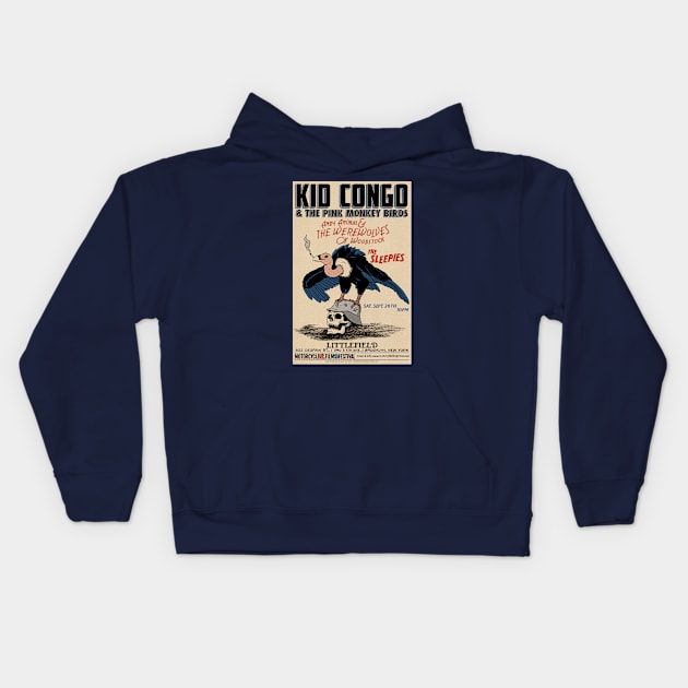 Kid Congo Kids Hoodie by RisingAboveBedlam